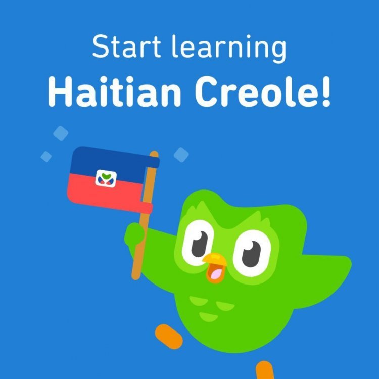 Le Créole Haïtien, disponible sur duolingo.